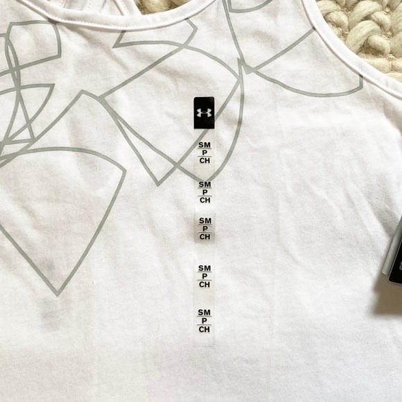 New White Under Armour gym tank top size Small - Picture 7 of 7